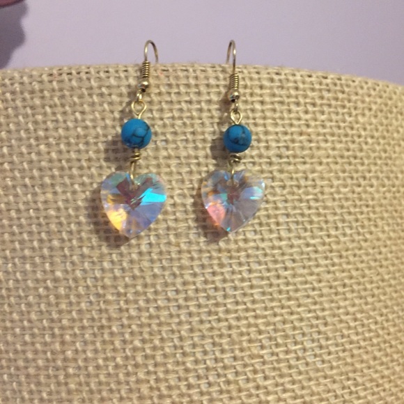 Heart earrings - Picture 3 of 3